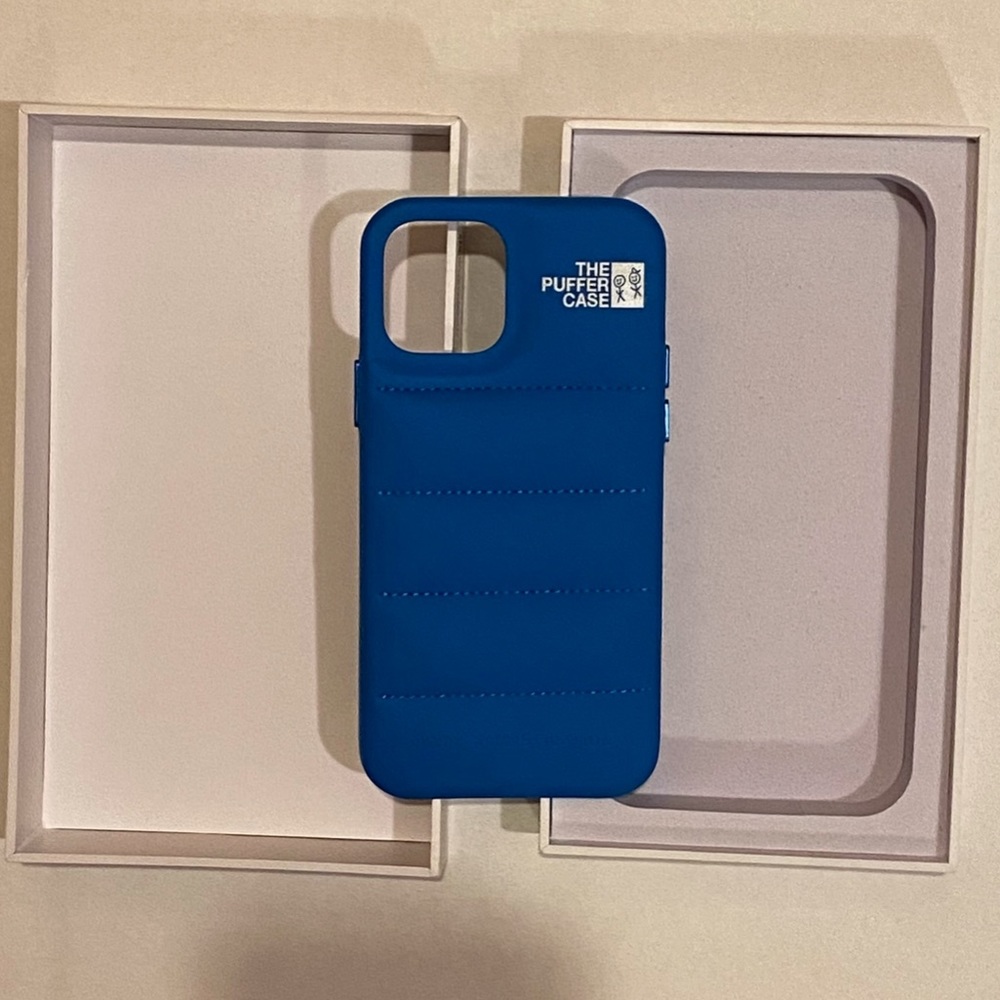 Urban Sophistication The Puffer Case Cerulean iPhone 12/12 Pro